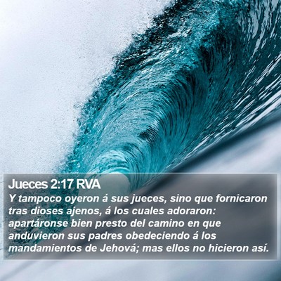 Jueces 2:17 RVA Bible Verse Image
