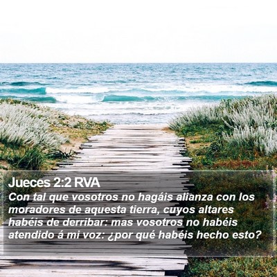 Jueces 2:2 RVA Bible Verse Image