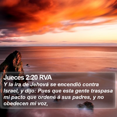 Jueces 2:20 RVA Bible Verse Image