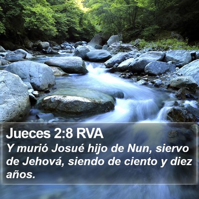 Jueces 2:8 RVA Bible Verse Image