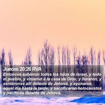 Jueces 20:26 RVA Bible Verse Image