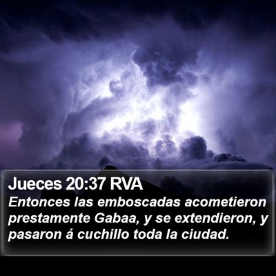 Jueces 20:37 RVA Bible Verse Image