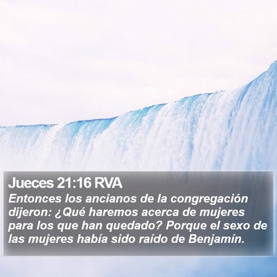 Jueces 21:16 RVA Bible Verse Image