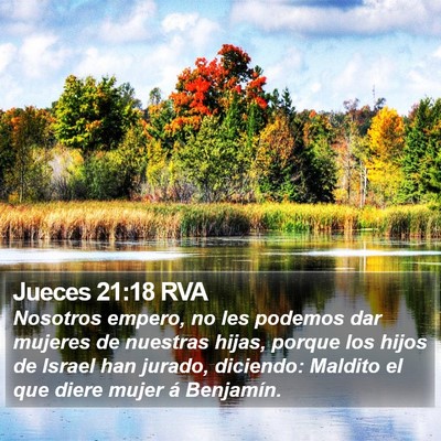 Jueces 21:18 RVA Bible Verse Image