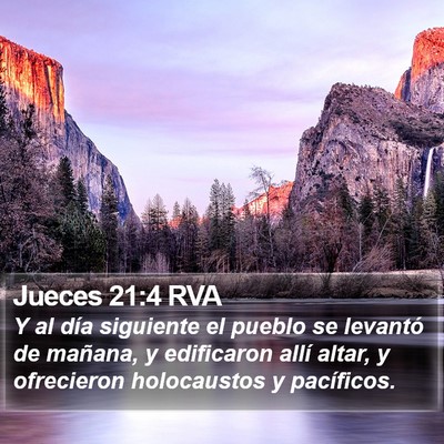 Jueces 21:4 RVA Bible Verse Image