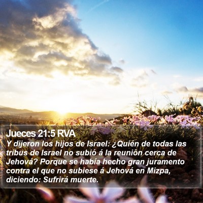 Jueces 21:5 RVA Bible Verse Image
