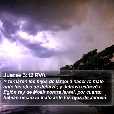 Jueces 3:12 RVA Bible Verse Image