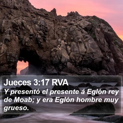Jueces 3:17 RVA Bible Verse Image