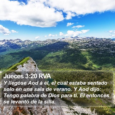 Jueces 3:20 RVA Bible Verse Image