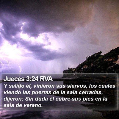 Jueces 3:24 RVA Bible Verse Image