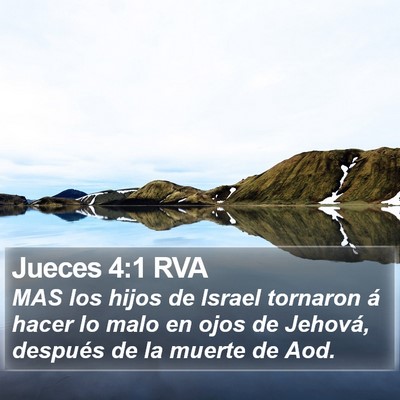 Jueces 4:1 RVA Bible Verse Image