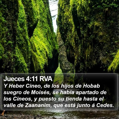 Jueces 4:11 RVA Bible Verse Image