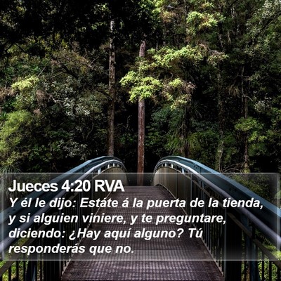 Jueces 4:20 RVA Bible Verse Image
