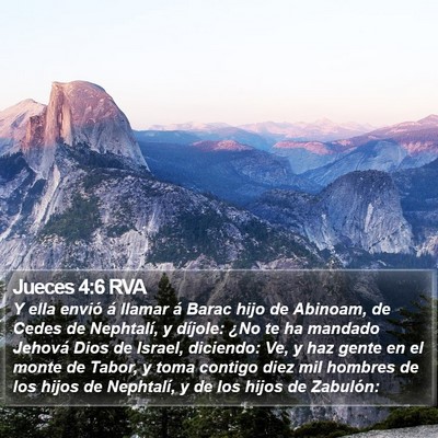 Jueces 4:6 RVA Bible Verse Image