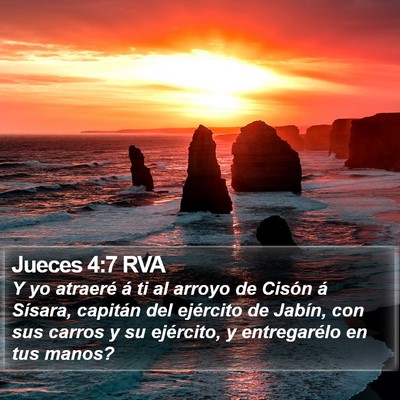 Jueces 4:7 RVA Bible Verse Image