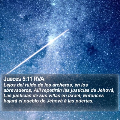 Jueces 5:11 RVA Bible Verse Image