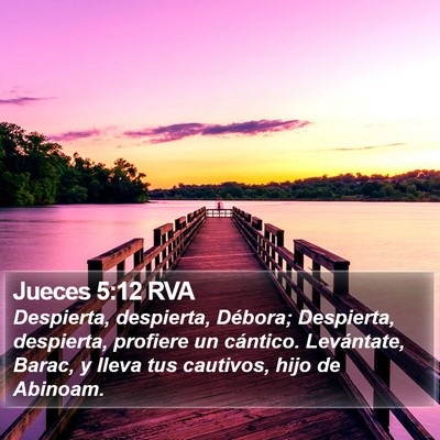 Jueces 5:12 RVA Bible Verse Image
