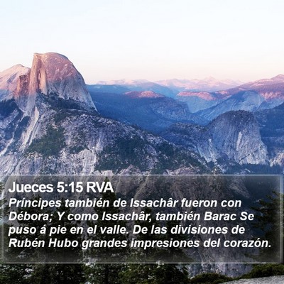 Jueces 5:15 RVA Bible Verse Image