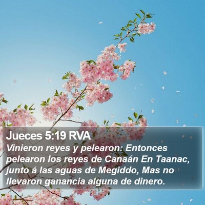 Jueces 5:19 RVA Bible Verse Image