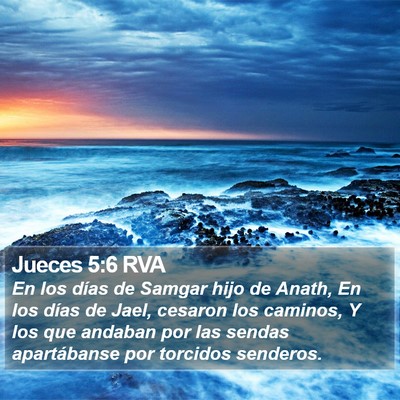Jueces 5:6 RVA Bible Verse Image