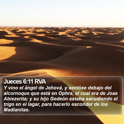 Jueces 6:11 RVA Bible Verse Image