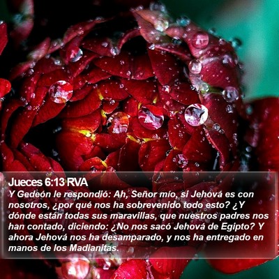 Jueces 6:13 RVA Bible Verse Image