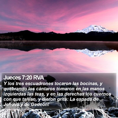 Jueces 7:20 RVA Bible Verse Image