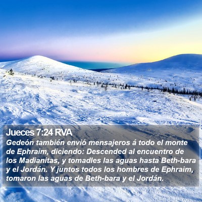 Jueces 7:24 RVA Bible Verse Image