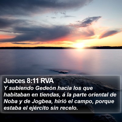 Jueces 8:11 RVA Bible Verse Image