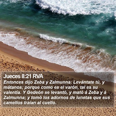 Jueces 8:21 RVA Bible Verse Image