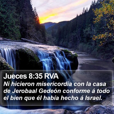 Jueces 8:35 RVA Bible Verse Image