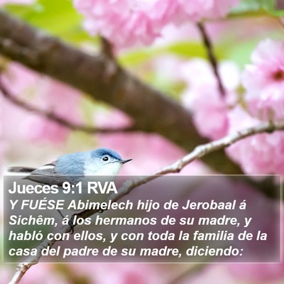 Jueces 9:1 RVA Bible Verse Image