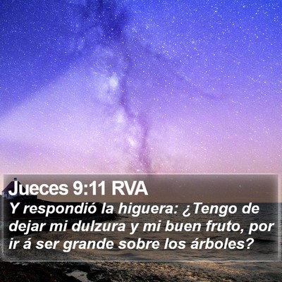 Jueces 9:11 RVA Bible Verse Image