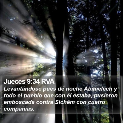 Jueces 9:34 RVA Bible Verse Image