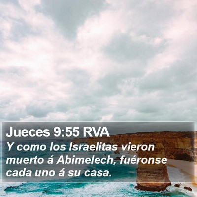 Jueces 9:55 RVA Bible Verse Image
