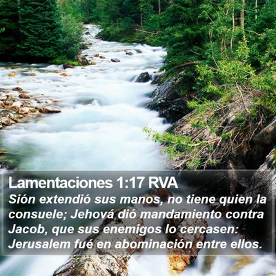 Lamentaciones 1:17 RVA Bible Verse Image