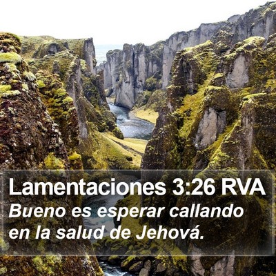 Lamentaciones 3:26 RVA Bible Verse Image
