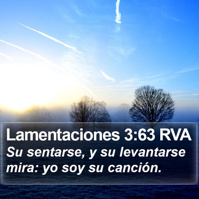 Lamentaciones 3:63 RVA Bible Verse Image