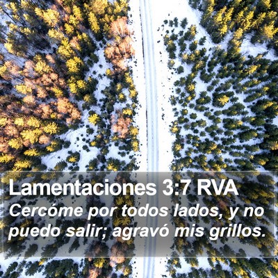 Lamentaciones 3:7 RVA Bible Verse Image