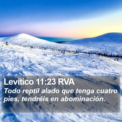 Levítico 11:23 RVA Bible Verse Image