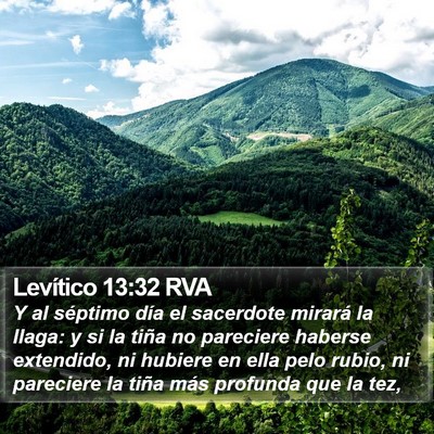 Levítico 13:32 RVA Bible Verse Image