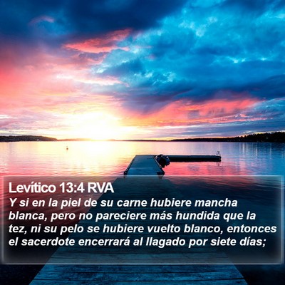 Levítico 13:4 RVA Bible Verse Image