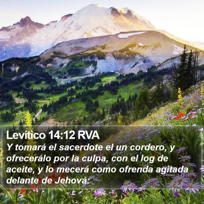 Levítico 14:12 RVA Bible Verse Image