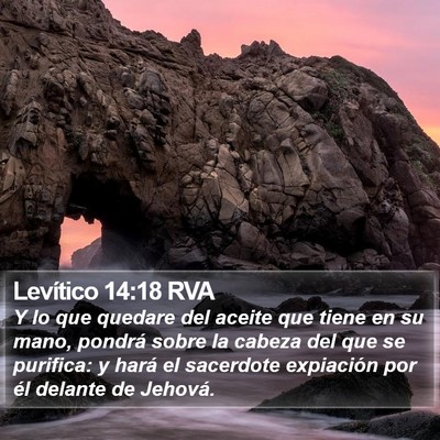 Levítico 14:18 RVA Bible Verse Image