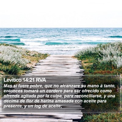 Levítico 14:21 RVA Bible Verse Image