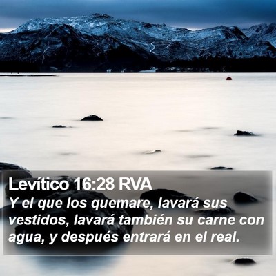 Levítico 16:28 RVA Bible Verse Image