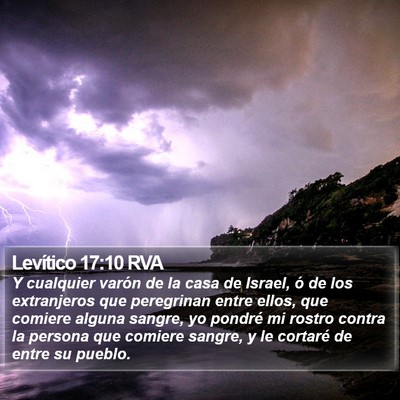 Levítico 17:10 RVA Bible Verse Image