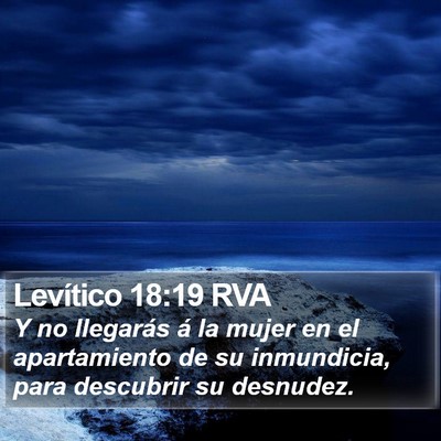 Levítico 18:19 RVA Bible Verse Image
