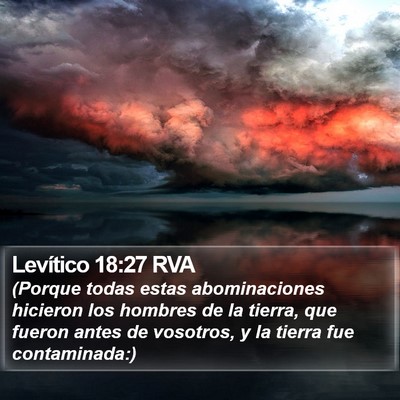 Levítico 18:27 RVA Bible Verse Image