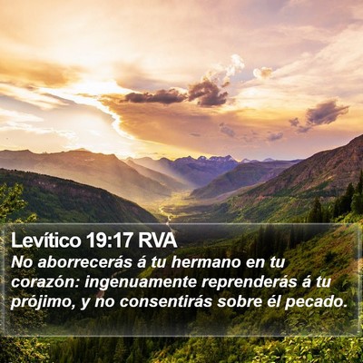Levítico 19:17 RVA Bible Verse Image